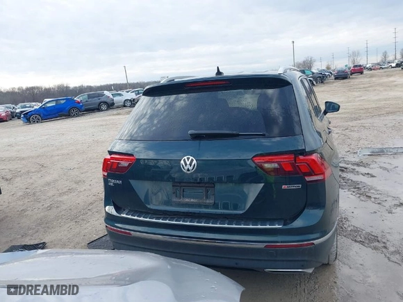 2019 Volkswagen Tiguan SE with VIN 3VV2B7AX1KM154435, listed as a IAAI auction lot 41740969 with 103,310 mi miles. Bid and sale history available at carsss.com. Image 17.