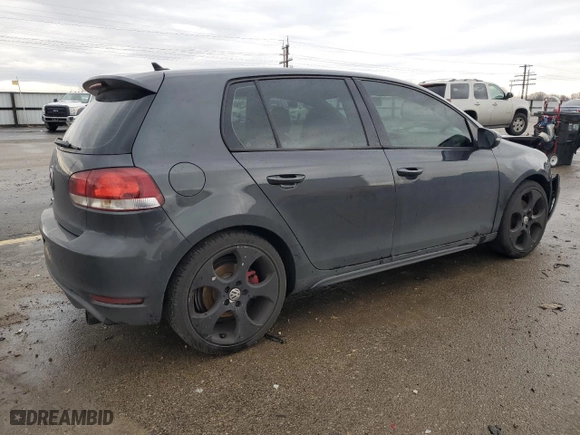 2010 Volkswagen GTI with VIN WVWHD7AJ5AW247326, listed as a Copart auction lot 87017824 with 114,665 mi miles and Salvage Title. Bid and sale history available at carsss.com. Image 3.