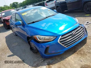 2017 Hyundai Elantra SE with VIN KMHD74LF1HU096113, listed as a IAAI auction lot 42378011 with Not provided miles and . Bid and sale history available at DreamBid. Image 1.