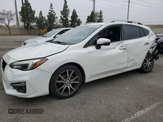 2018 Subaru Impreza Limited with VIN 4S3GTAU64J3715390, listed as a Copart auction lot 59994455 with 96,023 mi miles and Salvage title. Bid and sale history available at DreamBid. Image 1.
