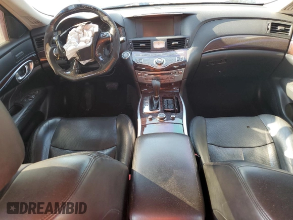2012 Infiniti M37 with VIN JN1BY1AR3CM393920, listed as a Copart auction lot 77834604 with 133,730 mi miles and Non Repairable. Bid and sale history available at carsss.com. Image 8.