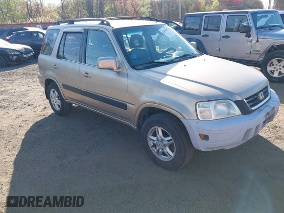 2001 Honda CR-V SE with VIN JHLRD18781C052515, listed as a IAAI auction lot 42090187 with 176,875 mi miles. Bid and sale history available at carsss.com. Image 1.
