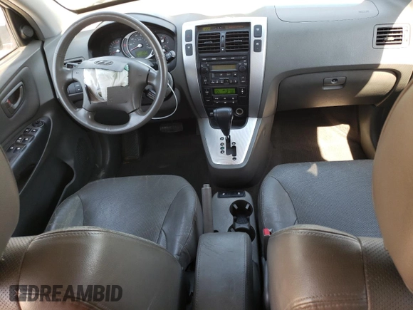2006 Hyundai Tucson GLS with VIN KM8JN12DX6U393837, listed as a Copart auction lot 75961954 with 215,906 mi miles and Salvage Title. Bid and sale history available at carsss.com. Image 8.