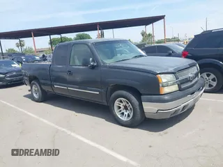 2004 Chevrolet Silverado 1500 Work Truck with VIN 2GCEC19V341293632, listed as a IAAI auction lot 42160525 with 243,632 mi miles. Bid and sale history available at carsss.com. Image 1.