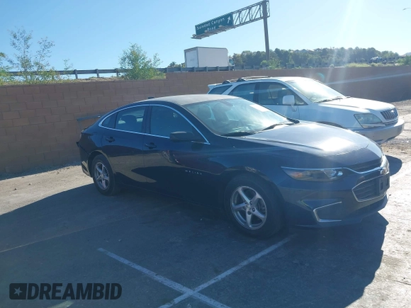 2016 Chevrolet Malibu LS с VIN 1G1ZB5ST1GF249364, выставлен на аукционе IAAI как лот 42510600 с пробегом 173 911 миль миль и . История ставок и продаж доступна на DreamBid. Изображение 1.