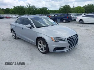 2015 Audi A3 Premium z VIN WAUACGFF0F1072042, wystawiony jako IAAI lot #42074193 z przebiegiem 124 065 mil mil oraz . Historia ofert i sprzedaży dostępna na DreamBid. Obrazek 1.