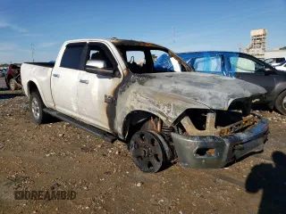 2015 Ram 2500 Laramie with VIN 3C6UR5FJ8FG655944, listed as a Copart auction lot 88908905 with 0 mi miles and Salvage Title. Bid and sale history available at carsss.com. Image 4.
