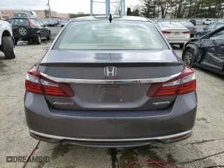 2017 Honda Accord Hybrid EX-L with VIN JHMCR6F57HC001485, listed as a Copart auction lot 52585175 with 134,586 mi miles and Salvage Title. Bid and sale history available at carsss.com. Image 6.