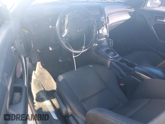 2014 Hyundai Genesis Coupe 2.0T with VIN KMHHT6KD6EU116893, listed as a Copart auction lot 75565104 with 79,122 mi miles and Clean title. Bid and sale history available at DreamBid. Image 8.