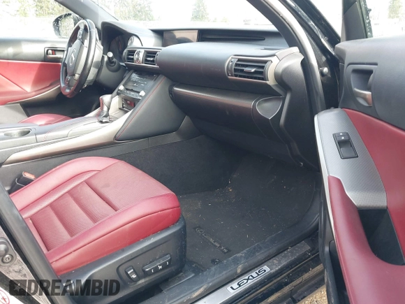 2017 Lexus IS 350 with VIN JTHBE1D27H5030069, listed as a IAAI auction lot 41276305 with 83,840 mi miles and . Bid and sale history available at DreamBid. Image 5.