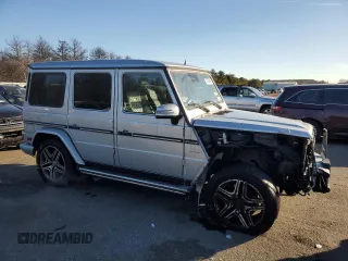2015 Mercedes-Benz G-Class G 63 AMG with VIN WDCYC7DF6FX237278, listed as a Copart auction lot 84120444 with 90,692 mi miles and Salvage Title. Bid and sale history available at carsss.com. Image 4.