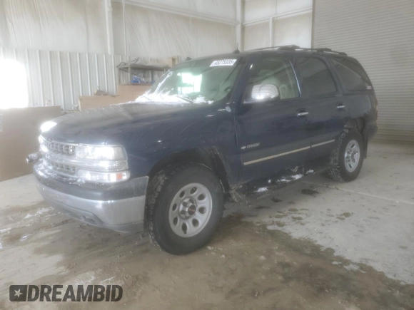 2003 Chevrolet Tahoe LT with VIN 1GNEC13Z43J143276, listed as a Copart auction lot 45275335 with 0 mi miles and Salvage Title. Bid and sale history available at carsss.com. Image 1.