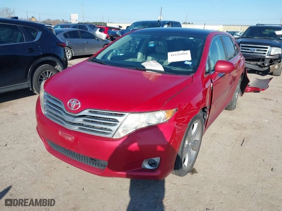 2011 Toyota Venza with VIN 4T3ZK3BB0BU043723, listed as a IAAI auction lot 41626888 with 186,974 mi miles. Bid and sale history available at carsss.com. Image 2.
