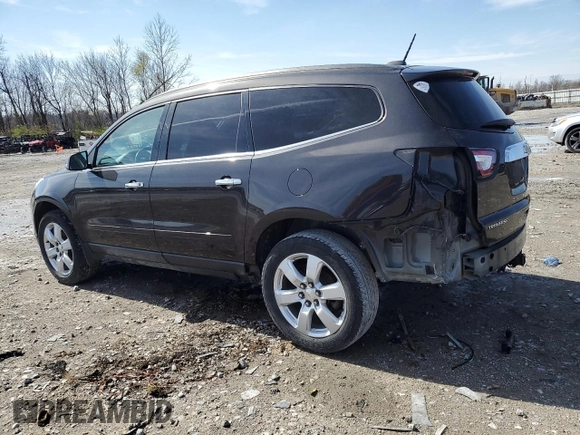 2017 Chevrolet Traverse LT with VIN 1GNKRGKD5HJ185795, listed as a Copart auction lot 50082545 with 96,981 mi miles and Salvage Title. Bid and sale history available at DreamBid. Image 2.