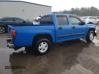 2008 GMC Canyon SLE1 with VIN 1GTCS13E788102512, listed as a Copart auction lot 43248555 with 0 mi miles and Salvage Title. Bid and sale history available at carsss.com. Image 3.