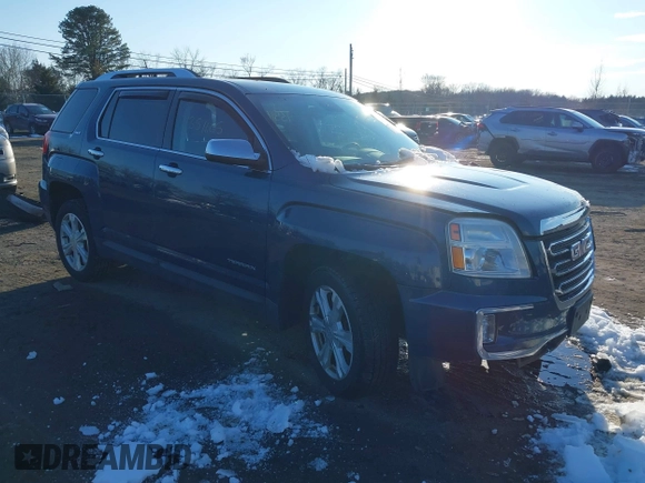 2017 GMC Terrain SLT with VIN 2GKFLUE31H6133899, listed as a IAAI auction lot 41351665 with 84,197 mi miles. Bid and sale history available at carsss.com. Image 1.