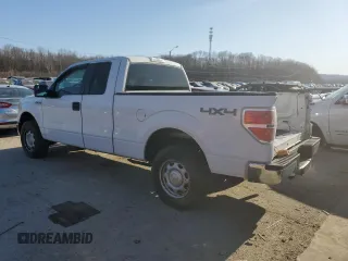 2013 Ford F-150 XL with VIN 1FTFX1EF8DFC21129, listed as a Copart auction lot 47817565 with 264,639 mi miles and Salvage Title. Bid and sale history available at carsss.com. Image 2.