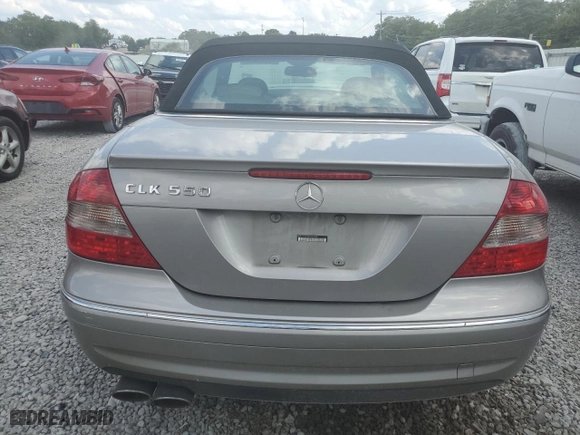 2009 Mercedes-Benz CLK-Class 5.5L with VIN WDBTK72F99T101596, listed as a Copart auction lot 65990194 with 108,640 mi miles and Salvage Title. Bid and sale history available at carsss.com. Image 6.