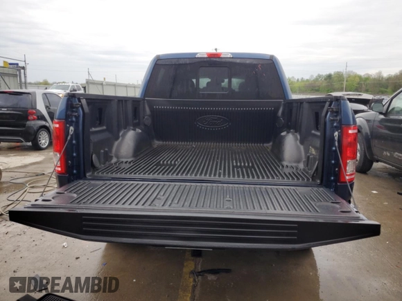 2017 Ford F-150 XL with VIN 1FTEW1EP2HFB80607, listed as a Copart auction lot 53311155 with 55,378 mi miles and Salvage title. Bid and sale history available at DreamBid. Image 6.
