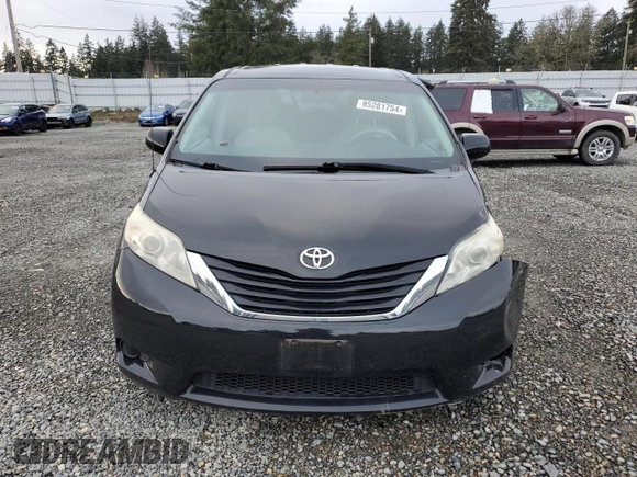 2012 Toyota Sienna with VIN 5TDKA3DC0CS014719, listed as a Copart auction lot 88358865 with 118,901 mi miles and Salvage Title. Bid and sale history available at DreamBid. Image 5.