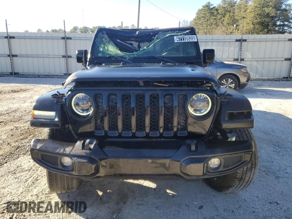 2023 Jeep Gladiator High Altitude with VIN 1C6HJTFG8PL528455, listed as a Copart auction lot 47110935 with 22,568 mi miles and Non repairable. Bid and sale history available at DreamBid. Image 5.