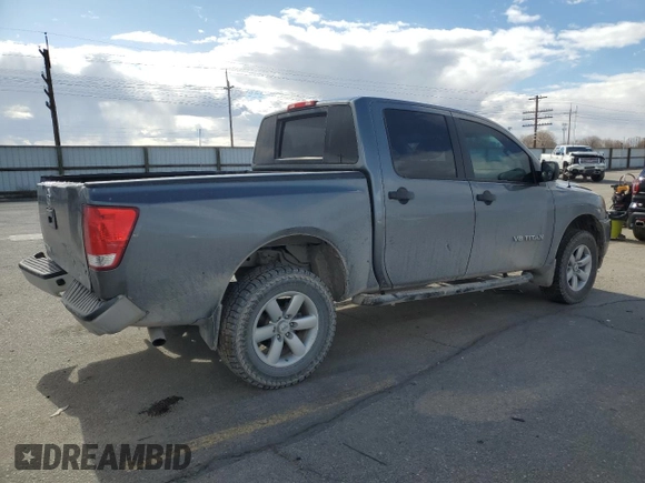 2015 Nissan Titan S with VIN 1N6AA0EJ3FN510726, listed as a Copart auction lot 49735805 with 111,032 mi miles and Salvage title. Bid and sale history available at DreamBid. Image 3.