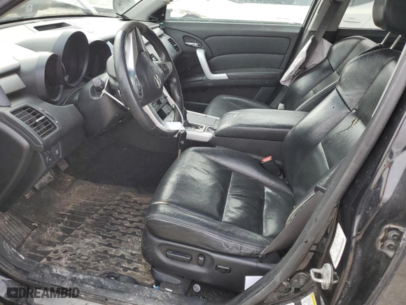 2007 Acura RDX Tech Pkg with VIN 5J8TB18577A010916, listed as a Copart auction lot 46912495 with 166,484 mi miles and Salvage Title. Bid and sale history available at carsss.com. Image 7.