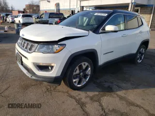 2018 Jeep Compass Limited with VIN 3C4NJDCB1JT349101, listed as a Copart auction lot 48759155 with 59,431 mi miles and Salvage Title. Bid and sale history available at carsss.com. Image 1.