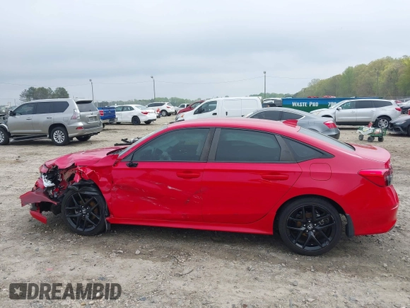 2022 Honda Civic Sport z VIN 2HGFE2F51NH534607, wystawiony jako IAAI lot #41938903 z przebiegiem 32 554 mil mil oraz . Historia ofert i sprzedaży dostępna na DreamBid. Obrazek 14.