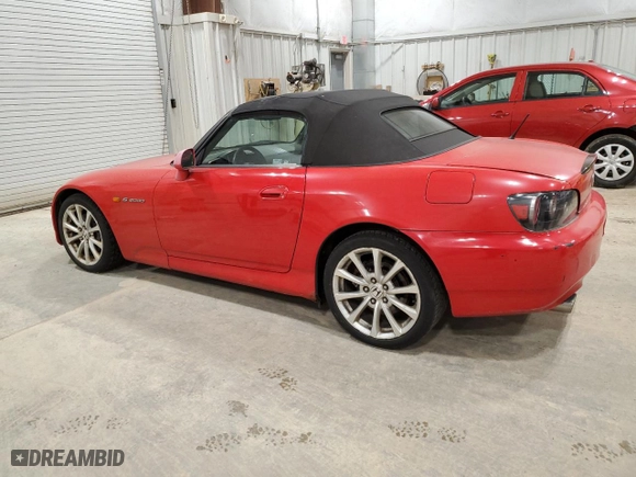2006 Honda S2000 with VIN JHMAP21486S005228, listed as a Copart auction lot 50452305 with NaN miles and Clean Title. Bid and sale history available at carsss.com. Image 2.