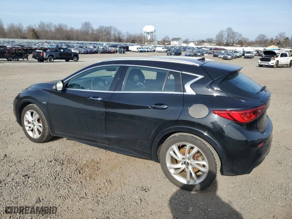 2017 Infiniti QX30 Sport with VIN SJKCH5CP8HA018499, listed as a Copart auction lot 49456355 with NaN miles and Clean Title. Bid and sale history available at carsss.com. Image 2.