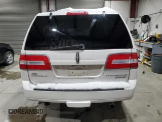 2011 Lincoln Navigator with VIN 5LMJJ2J5XBEJ04114, listed as a Copart auction lot 87755705 with 104,610 mi miles and Salvage title. Bid and sale history available at DreamBid. Image 6.