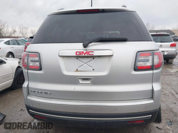 2015 GMC Acadia SLE with VIN 1GKKRNED7FJ226521, listed as a IAAI auction lot 41647712 with 137,554 mi miles and . Bid and sale history available at DreamBid. Image 16.