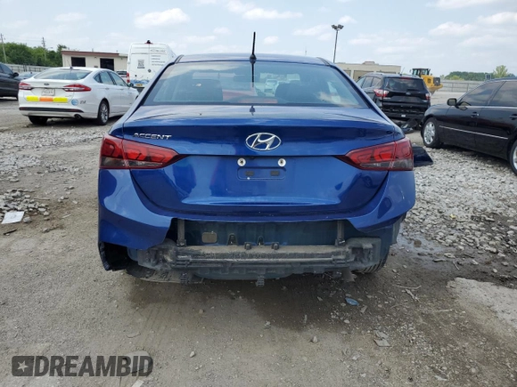 2021 Hyundai Accent SE with VIN 3KPC24A63ME150733, listed as a Copart auction lot 64594614 with 71,234 mi miles and Salvage Title. Bid and sale history available at carsss.com. Image 6.