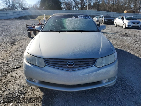 2002 Toyota Solara SE with VIN 2T1FF28P62C600925, listed as a Copart auction lot 87815525 with 101,462 mi miles and Salvage Title. Bid and sale history available at DreamBid. Image 5.