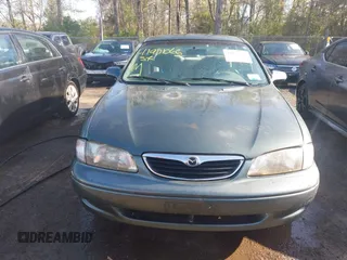 1998 Mazda 626 DX with VIN 1YVGF22C4W5768778, listed as a IAAI auction lot 41971066 with 119,168 mi miles. Bid and sale history available at carsss.com. Image 12.