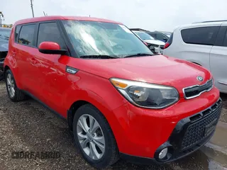 2016 Kia Soul + with VIN KNDJP3A53G7837306, listed as a IAAI auction lot 42136244 with 71,559 mi miles. Bid and sale history available at carsss.com. Image 1.