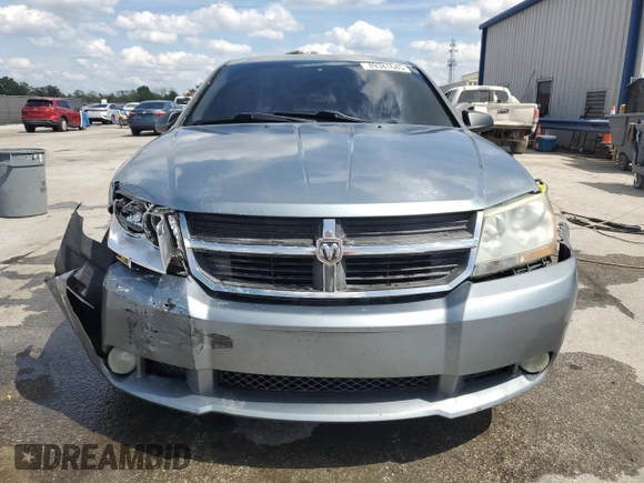 2009 Dodge Avenger SXT with VIN 1B3LC56B99N535484, listed as a Copart auction lot 49381645 with 186,049 mi miles and Salvage Title. Bid and sale history available at DreamBid. Image 5.