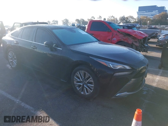 2022 Toyota Mirai XLE with VIN JTDAAAAA9NA007013, listed as a IAAI auction lot 41744965 with 23,243 mi miles and . Bid and sale history available at DreamBid. Image 1.