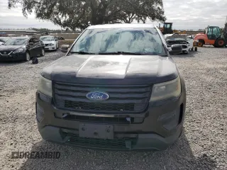 2016 Ford Utility Police Interceptor with VIN 1FM5K8AR9GGD05120, listed as a Copart auction lot 89334145 with 0 mi miles and Clean Title. Bid and sale history available at carsss.com. Image 5.