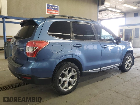 2016 Subaru Forester 2.5i Touring with VIN JF2SJAVC1GH546186, listed as a Copart auction lot 53495325 with 90,983 mi miles and Salvage Title. Bid and sale history available at carsss.com. Image 3.