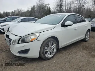 2012 Volvo S60 T6 with VIN YV1902FH3C2110480, listed as a Copart auction lot 51006005 with 175,761 mi miles and Clean Title. Bid and sale history available at carsss.com. Image 1.