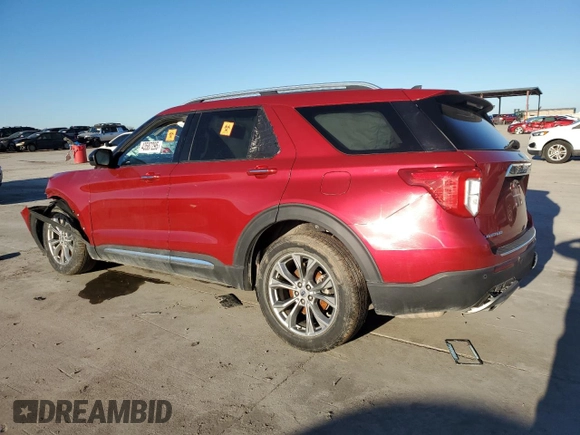 2022 Ford Explorer Limited with VIN 1FMSK7FH4NGA51097, listed as a Copart auction lot 43587295 with 0 mi miles and Clean Title. Bid and sale history available at carsss.com. Image 2.