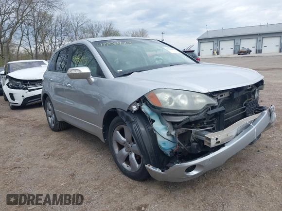 2008 Acura RDX Technology with VIN 5J8TB18588A016855, listed as a IAAI auction lot 41956473 with 164,539 mi miles and . Bid and sale history available at carsss.com. Image 1.