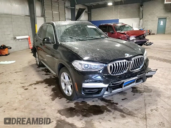 2020 BMW X3 xDrive30i with VIN 5UXTY5C06LLE57981, listed as a Copart auction lot 52545775 with Not Provided miles and Salvage Title. Bid and sale history available at DreamBid. Image 15.