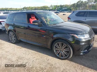2019 Land Rover Range Rover Sport HSE Dynamic z VIN SALWV2SV1KA841380, wystawiony jako IAAI lot #42203726 z przebiegiem 110 807 mil mil oraz . Historia ofert i sprzedaży dostępna na DreamBid. Obrazek 1.