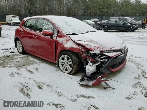 2019 Toyota Corolla Hatchback SE with VIN JTNK4RBE9K3043422, listed as a Copart auction lot 45981015 with 90,124 mi miles and Salvage Title. Bid and sale history available at carsss.com. Image 11.