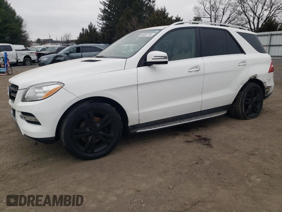2015 Mercedes-Benz M 350 z VIN 4JGDA5HB6FA583447, wystawiony jako Copart lot #48828715 z przebiegiem 213 155 mil mil oraz Szkoda całkowita • Salvage title. Historia ofert i sprzedaży dostępna na DreamBid. Obrazek 1.