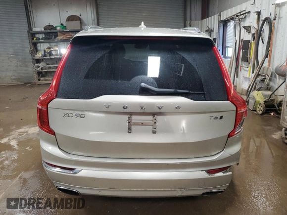 2017 Volvo XC90 Inscription with VIN YV4A22PL0H1150106, listed as a Copart auction lot 50368915 with 46,963 mi miles and Salvage Title. Bid and sale history available at carsss.com. Image 6.