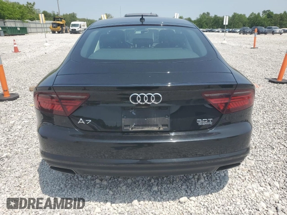 2017 Audi A7 Premium Plus z VIN WAUW2AFC4HN019996, wystawiony jako Copart lot #59350015 z przebiegiem 37 449 mil mil oraz Szkoda całkowita • Salvage title. Historia ofert i sprzedaży dostępna na DreamBid. Obrazek 6.